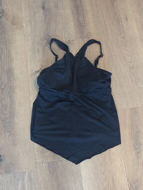 Merona Black  Swimsuit Top with Adjustable Straps